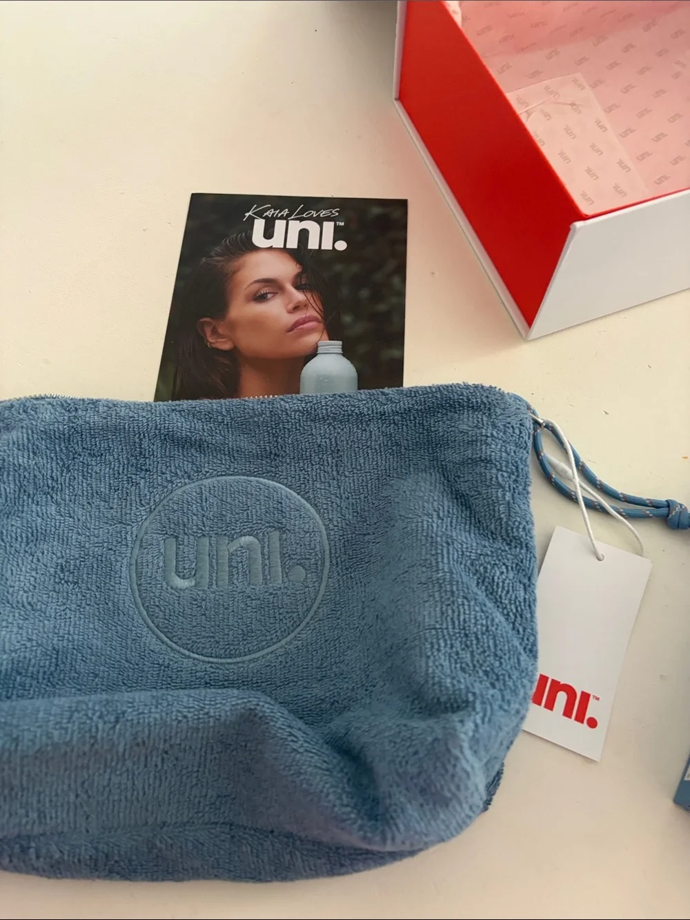 UNI rain body serum and body oil